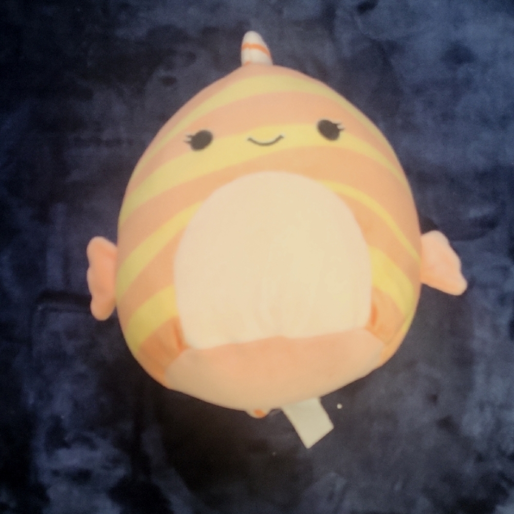 Striped Plush Fish Toy